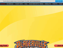 Tablet Screenshot of placervillespeedway.com